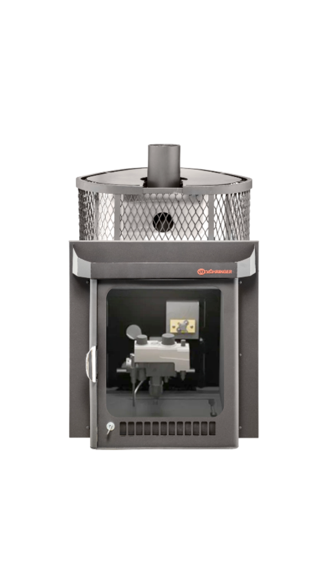 Оптима ПФ в сетке с газовой горелкой